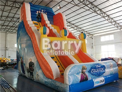 Tall Frozen Princess Commercial Grade Inflatable Slide For Sale BY-DS-021